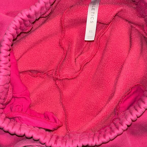 Fabletics Sweatpants Women's size XS Eco Go-To Classic In Dark Fuchsia Pink - Picture 11 of 16